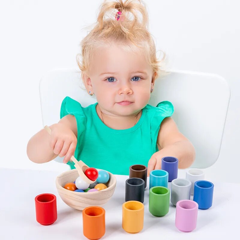 Montessori Educational Wooden Toy for Baby and Toddler Development - Kiddzland