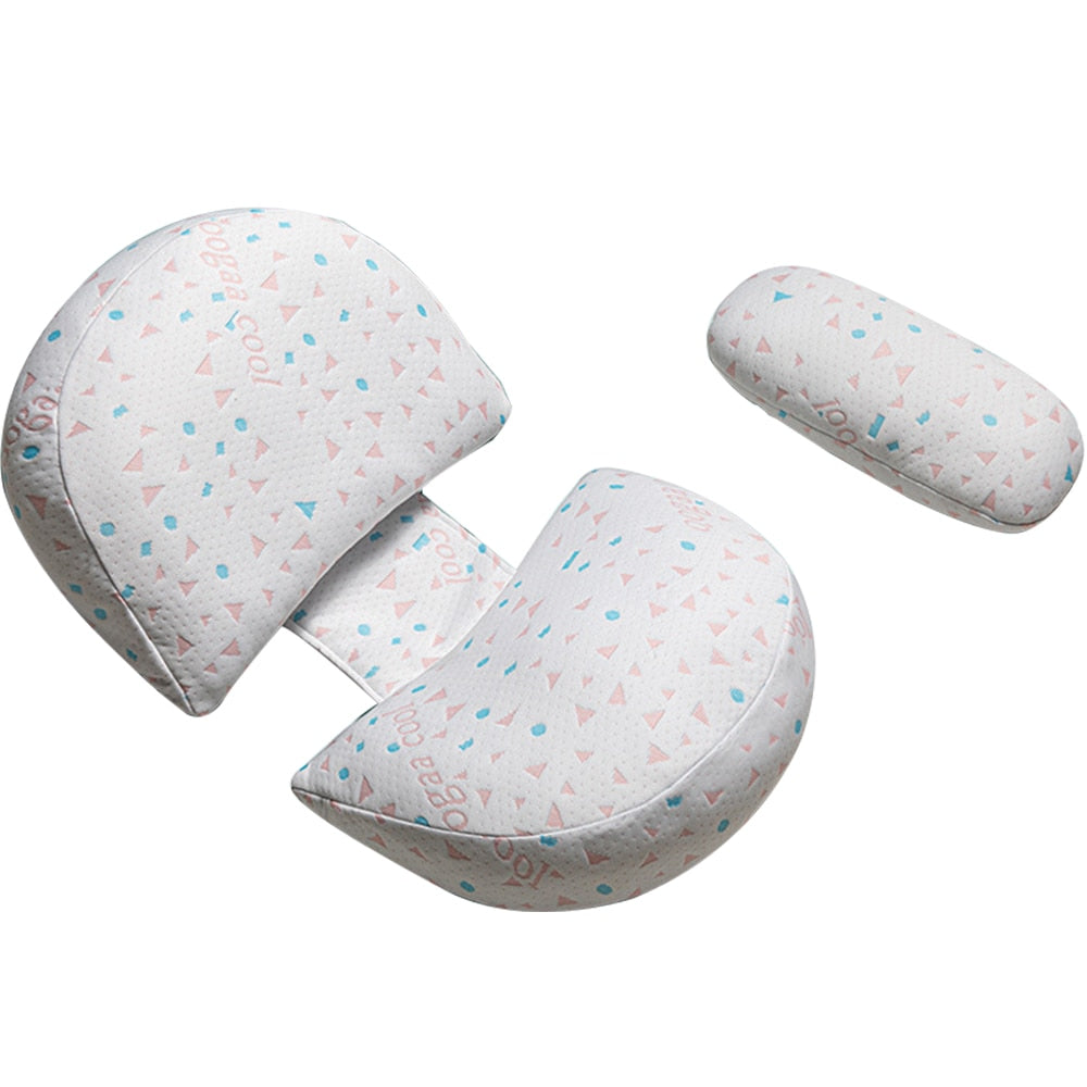 U-shaped Cotton Pregnancy Pillow - Kiddzland