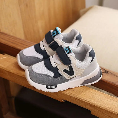 Boys and Girls Casual Air Mesh Breathable Sneakers - Kiddzland